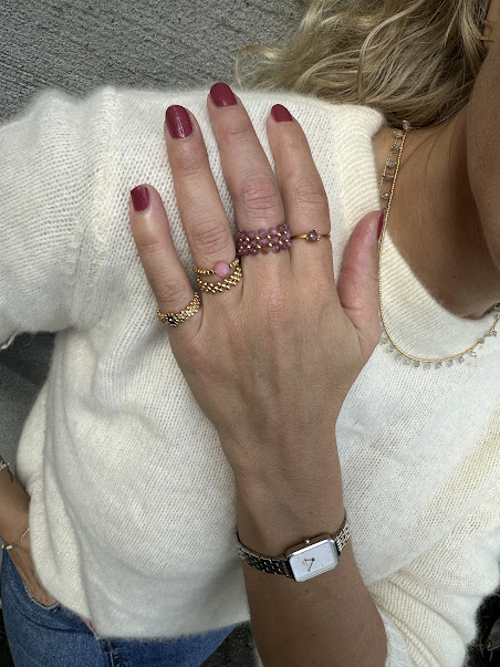 IBU Jewels Ring Pink Tourmalin