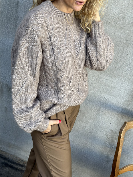 Y.A.S OellaCable Knit Pullover