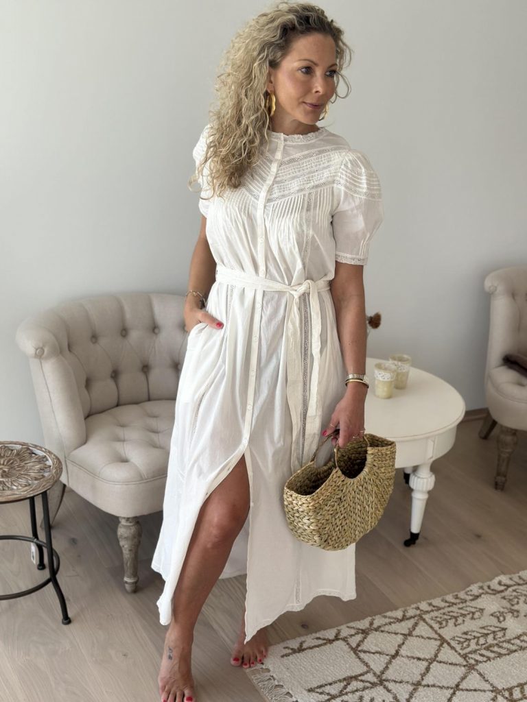 Pia Tjelta Sadie Dress White