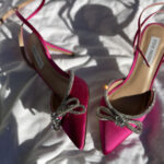 Steve Madden Leia Fuchsia Satin