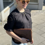 Ella & Il Hanne Linen top Black