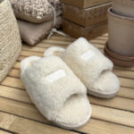 Läst Miriam Slipper Off White