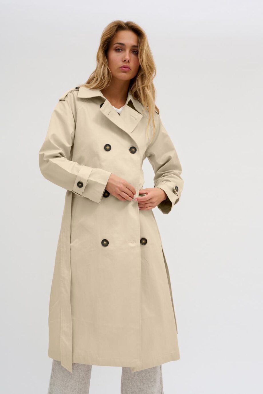 My Essential Wardrobe Mira Trenchcoat Long