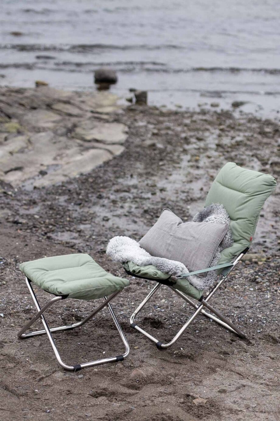 Fiam Fiesta Solstol Soft m/Pute Sage Green