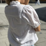 Neo Noir Odesa Linen Blouse