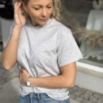 Basicapparel Rikke Tee Light Grey