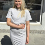 Basicapparel Rikke Tee Light Grey