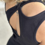 Basicapparel Lodmilla Asymmetric Dress Black