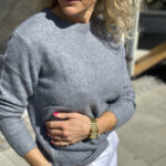 Six Ames Joie Knit Grey Melange