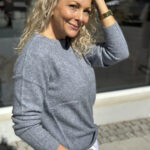 Six Ames Joie Knit Grey Melange