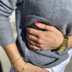 Six Ames Joie Knit Grey Melange