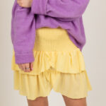 Neo Noir Carin Skirt Yellow