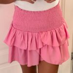Neo Noir Carin Skirt Pink
