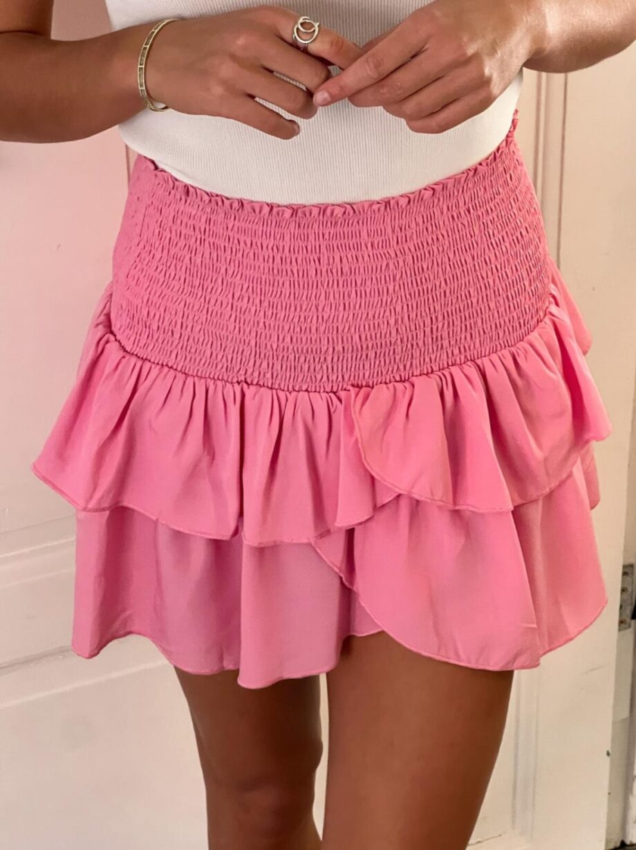 Neo Noir Carin Skirt Pink