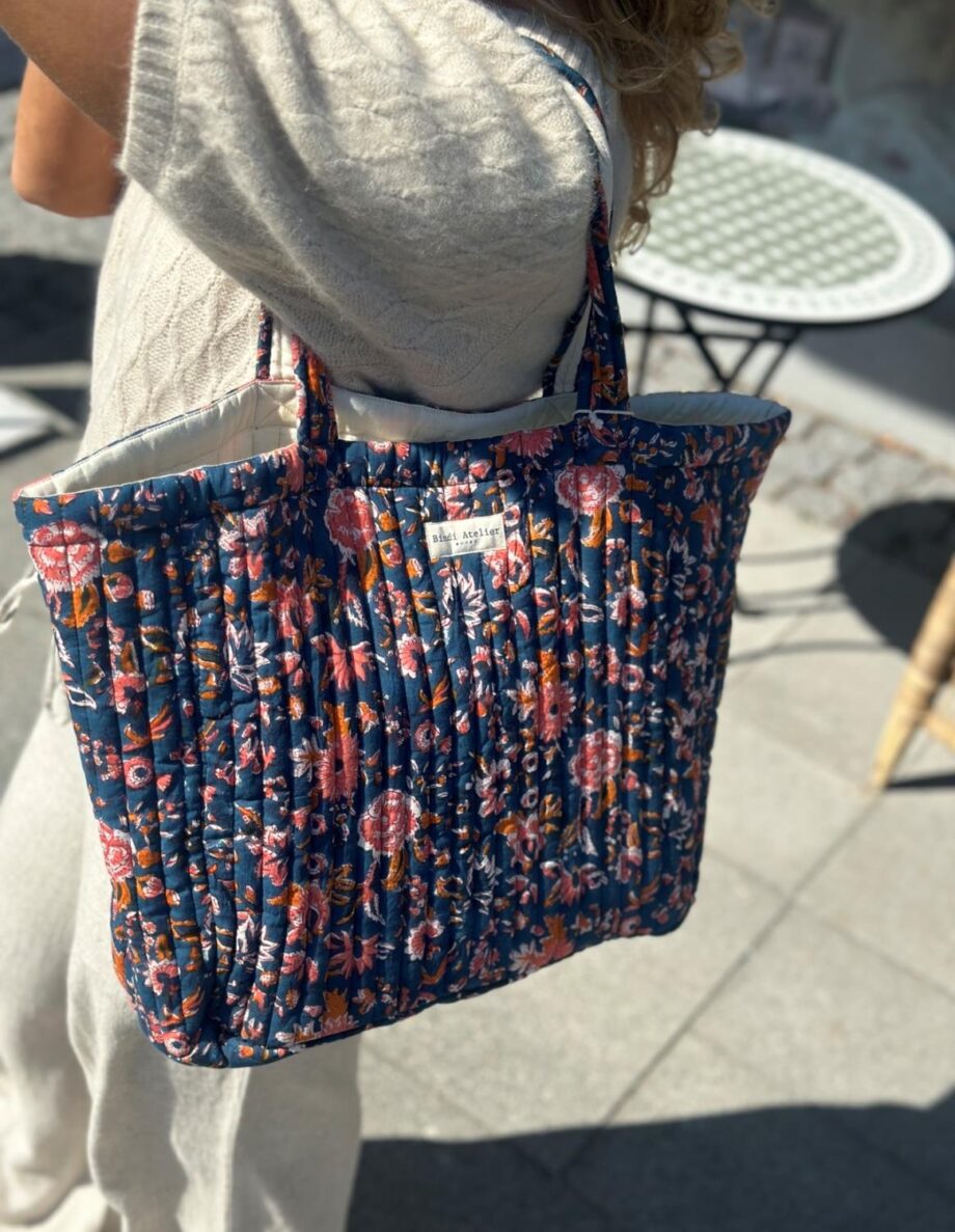 Bindi Atelier tote-bag Goa Lagon