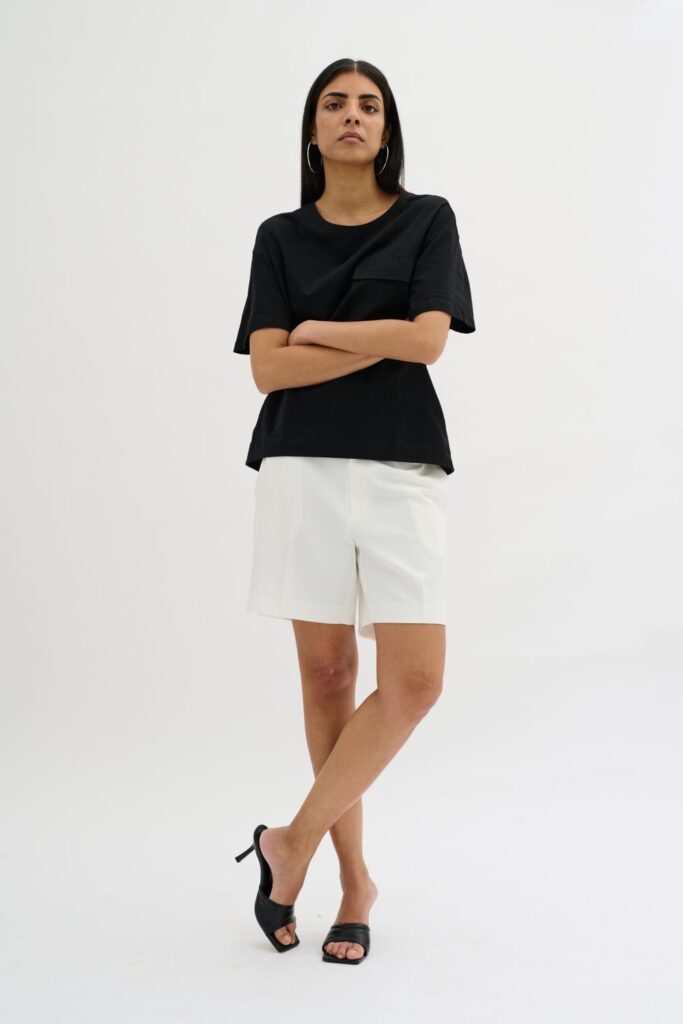 My Essential Wardrobe Yola Shorts White