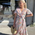 daydrm Sienna Dress Butterfly Peony Pink Tosca