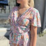 daydrm Sienna Dress Butterfly Peony Pink Tosca