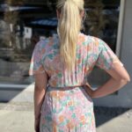 daydrm Sienna Dress Butterfly Peony Pink Tosca