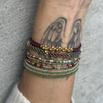 IBU Jewels Armbånd The Stripe Bamboo Green FF22