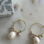 IBU Jewels Øredobber Queen Hoop EB