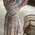 Jaase Jasmine Midi Dress Owens Print
