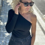 Selected Femme Saga One Shoulder Top