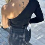 Selected Femme Saga One Shoulder Top