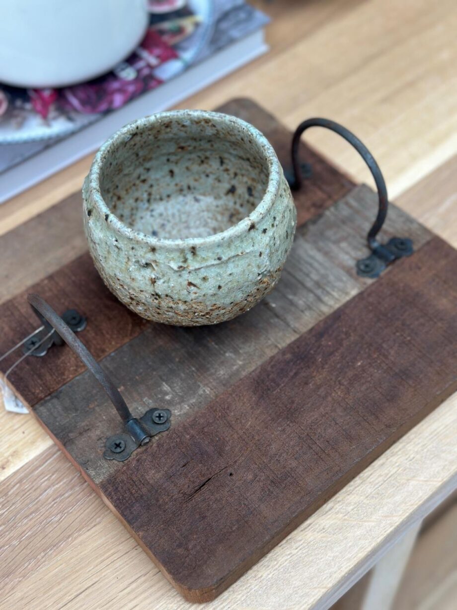 Chic antique Grimaud Old tray m/håndtak