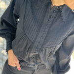 YAS Melly Shirt Black