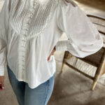 YAS Melly Shirt White