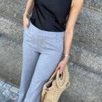 My Essential Wardrobe Lukas Pant Iron Grey