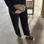 Rue De Tokyo Palla Heavy Crepe Bukse Black