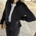 Rue De Tokyo Candra Heavy Crepe Black