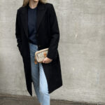 Selected Femme Falma Wool Coat Black