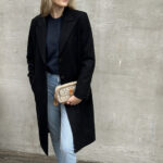 Selected Femme Falma Wool Coat Black