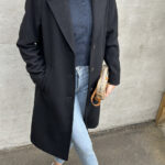 Selected Femme Falma Wool Coat Black