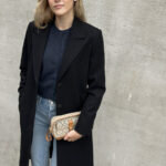 Selected Femme Falma Wool Coat Black
