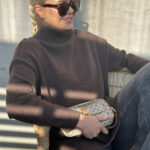Basic Apparel Line T-Neck Sweater