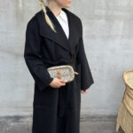 YAS Uldan Hanmade Wool Mix Black