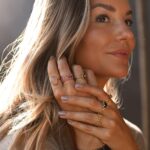 Ibu Jewels Ring Lace Stone Pink Tourmalin RFF06