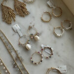 IBU Jewels EF Øredobb Pearl Multi Stone Hoop
