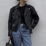 My Essential Wardrobe Gilo Leather Jacket Black