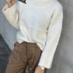 Selected Femme Gabella Knit High Neck Birch
