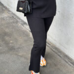 Selected Femme Karo Flared Knit Pant