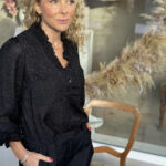 Neo Noir Brielle Glitter Blouse Black
