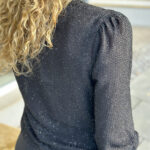 Neo Noir Brielle Glitter Blouse Black
