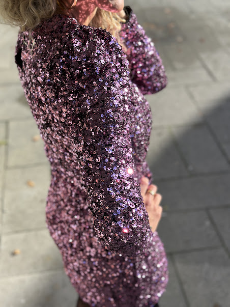 Selected Femme Colyn Short Sequins Dress - Bilde 5