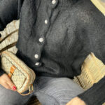YAS Liva Knit Cable Cardigan Black