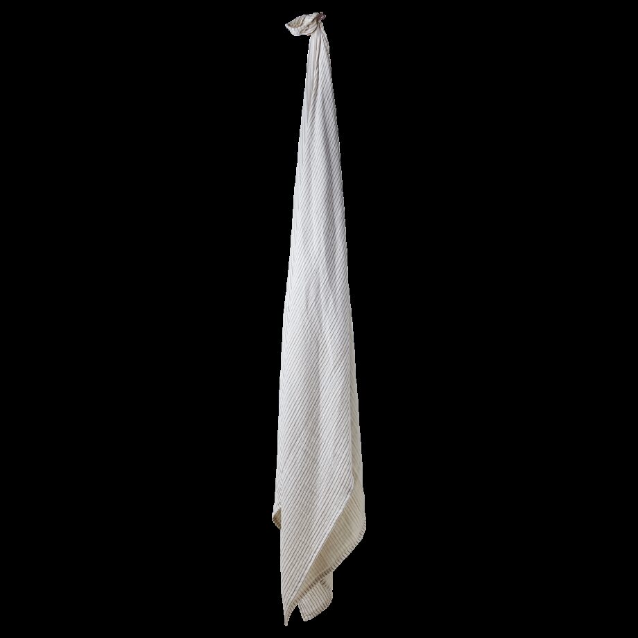 Affari Elsa Tablecloth Off White/Olive Green